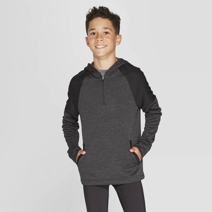 Boys' Spring Fleece Hoodie - C9 Champion Black