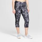 Women's Plus Size Freedom Tropical Printed Mid-rise Capri Leggings - C9 Champion Neutral
