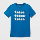 All In Motion Boys' Short Sleeve Stars Graphic T-shirt - All In