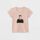 Rebel Girls Toddler Girls' Ruth Bader Ginsburg Short Sleeve T-shirt -
