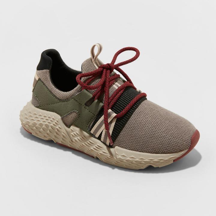 Boys' Augie Sneakers - Art Class Gray