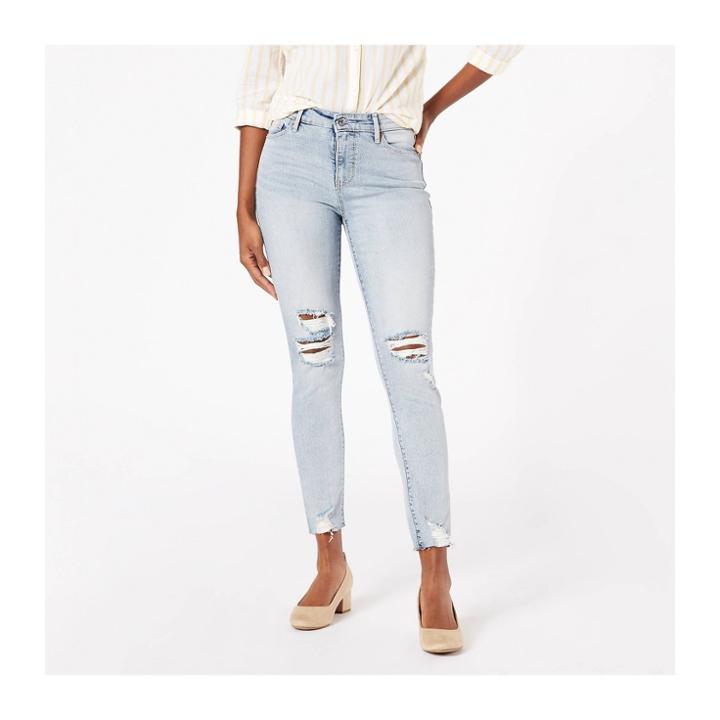 Denizen From Levi's Women's High-rise Ankle Slim Jeans - Overboard