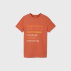 Boys' Short Sleeve Fall Graphic T-shirt - Cat & Jack Orange