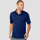 Hanes Men's Short Sleeve Cooldri Pique Polo Shirt - Navy (blue)