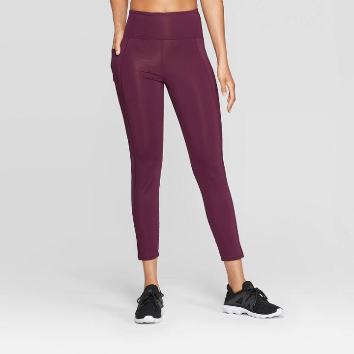 Target Women's High-waisted Activewear Leggings - Joylab Plum (purple)