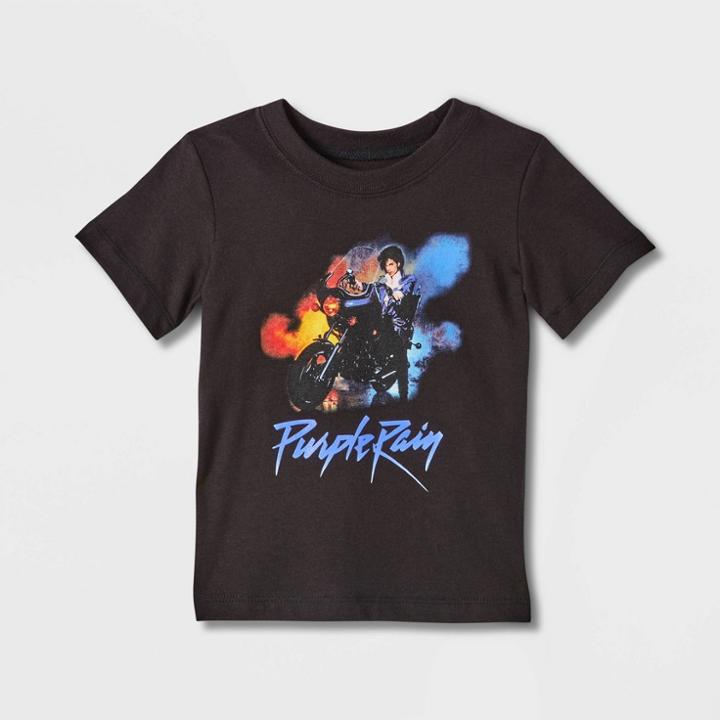 Toddler Boys' Merch Traffic Short Sleeve T-shirt - Black