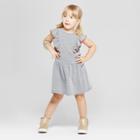 Toddler Girls' A-line Dress - Cat & Jack Charcoal