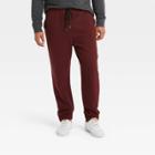 Men's Tall Tapered Thermal Jogger Pants - Goodfellow & Co Berry