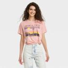 Zoe+liv Women's Joshua Tree Photo Short Sleeve Graphic T-shirt - Blush Xs, Green/black