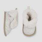 Babys' Quilted Bootie Slipper - Just One You Made By Carter's Cream (ivory) Newborn, Newborn Unisex