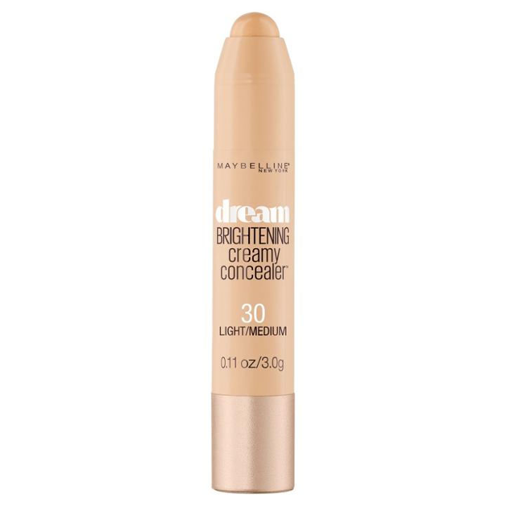 Maybelline Dream Brightening Concealer 30 Light/medium 0.11 Oz, Adult Unisex