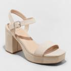 Women's Zoey Heels - A New Day Taupe
