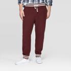 Men's Big & Tall 31.5 Casual Fit Jogger Pants - Goodfellow & Co Black Raspberry 2xb, Size: