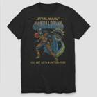 Men's Star Wars Mandalorian Comic Short Sleeve T-shirt - Black