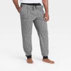 Men's Double Weave Jogger Pajama Pants - Goodfellow & Co Black