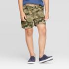 Toddler Boys' Camouflage Pull-on Shorts - Art Class Green