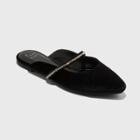 Women's Aneta Slip-on Mules - A New Day Black