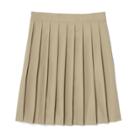 French Toast Girls' Uniform Pleated Skirt - Khaki