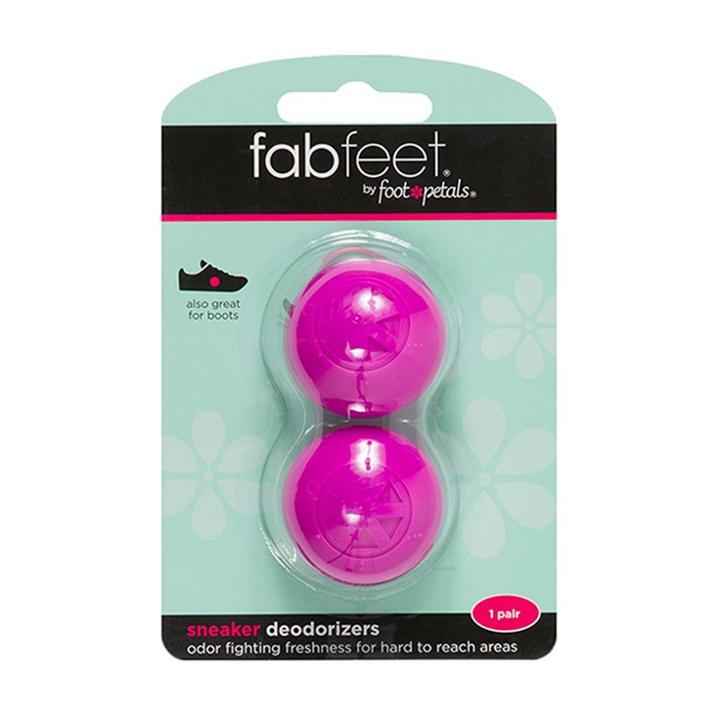 Women's Fab Feet By Footpetals Sneakers Deodorizers