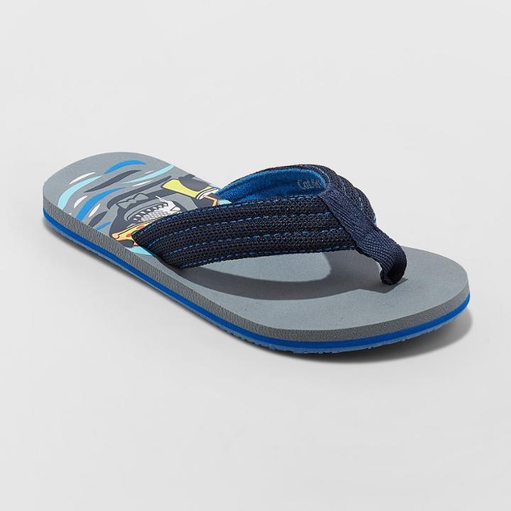 Boys' Coen Flip Flop Sandals - Cat & Jack Gray