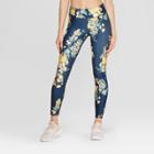 Women's Performance Printed 7/8 Leggings - Joylab Navy
