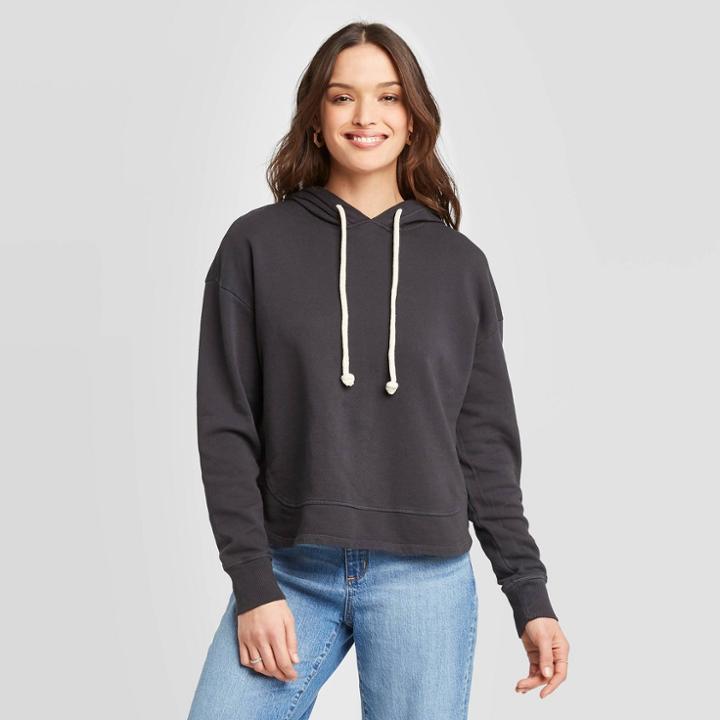 Women's Hodded Sweatshirt - Universal Thread Gray