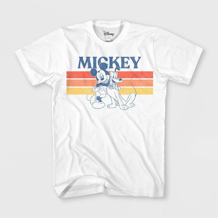 Boys' Mickey Mouse & Friends Pluto Short Sleeve Graphic T-shirt - White