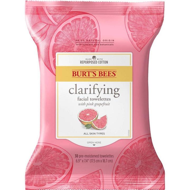 Burt's Bees Grapefruit Facial Cleansing Towelettes