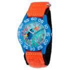 Boys' Disney Finding Dory Blue Plastic Time Teacher Watch - Orange, Boy's