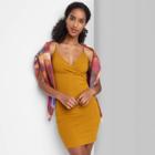 Women's Sleeveless Knit Bodycon Dress - Wild Fable Bronze