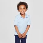 Toddler Boys' Short Sleeve Interlock Uniform Polo Shirt - Cat & Jack