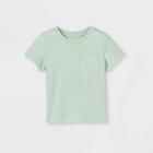 Toddler Knit Short Sleeve T-shirt - Cat & Jack Green