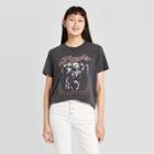 Women's Blondie Metallic Short Sleeve Graphic T-shirt - Black