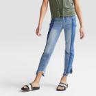Girls' Two Toned Denim Jeans - Art Class Denim Blue