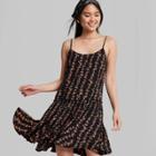 Women's Sleeveless Trapeze Swing Dress - Wild Fable Floral