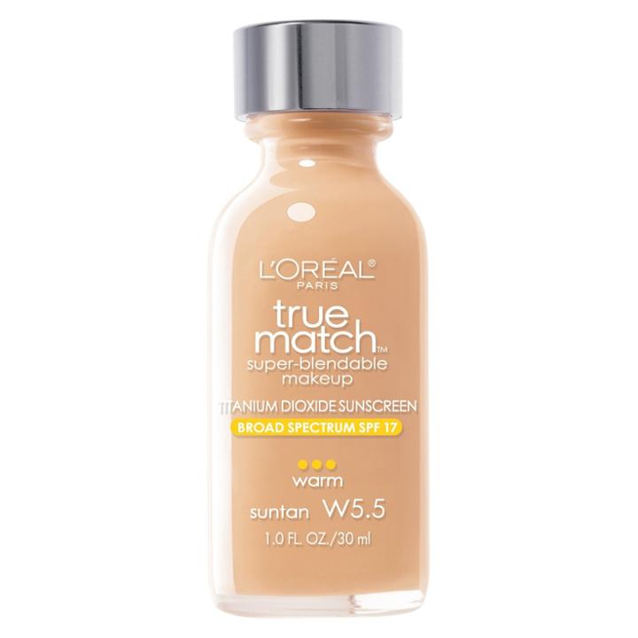 L'oreal Paris L'oral Paris True Match Super-blendable Foundation Makeup Suntan