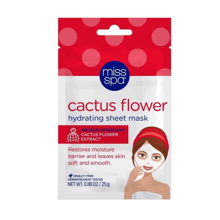Miss Spa Cactus Flower Sheet