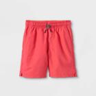 Boys' Solid Swim Trunks - Art Class Neon Pink