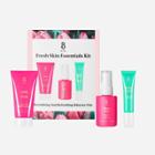 Bybi Clean Beauty Fresh Skin Essentials Skincare Set With Facial Cleanser, Face Mist, And Eye Cream