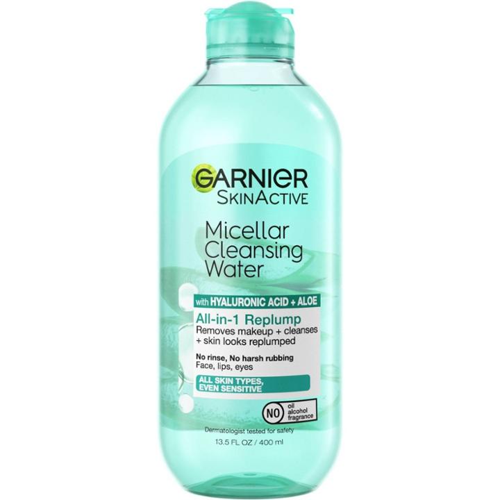 Garnier Skinactive Micellar Hyaluronic Acid Replumping Cleansing Water
