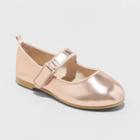 Toddler Girls' Addy Ballet Flats - Cat & Jack Gold