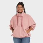 Women's Plus Size Sherpa Sweatshirt - Universal Thread