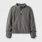 Boys' Adaptive Fleece Jacket - Cat & Jack Gray