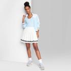 Women's Mini Tennis Skirt - Wild Fable White