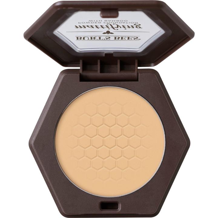 Burt's Bees 100% Natural Mattifying Powder Foundation - 1105 Bare - 0.3oz, Adult Unisex