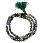 Target Women's Silver Plated Multi Color Agate Natural Tone Wrap Bracelet -