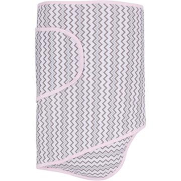 Miracle Blanket Swaddle Wrap - Pink Chevron