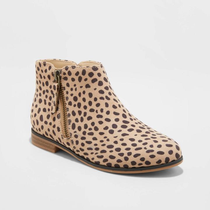 Girls' Judi Booties - Cat & Jack Brown