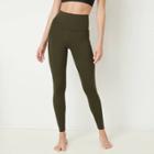 Women's Contour Power Waist High-waisted Leggings - All In Motion Deep Olive