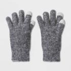 Women's Essential Gloves - A New Day Gray